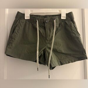 Vuori Ripstop The Rise The Shine Organic Cotton Drawstring Shorts  Women's XS